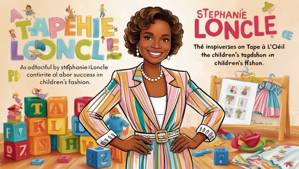 How Has Stephanie Loncle Contributed To Tape À L’oeil's Success In Children's Fashion?