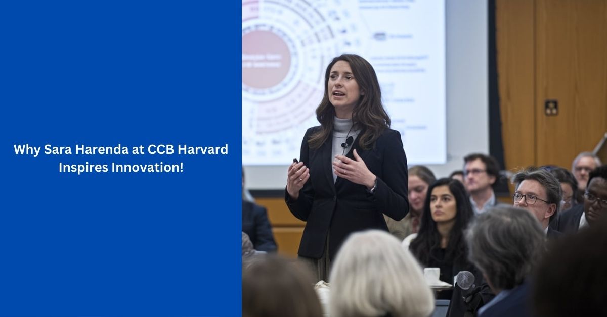 Sara Harenda at CCB Harvard