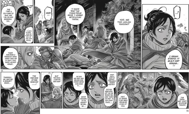 How Does The Art In Chapter 36 Enhance The Storytelling?