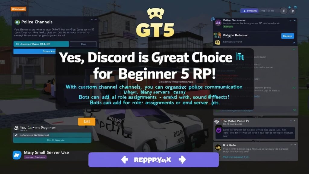 Is Discord a good choice for police radio in GTA 5 RP?