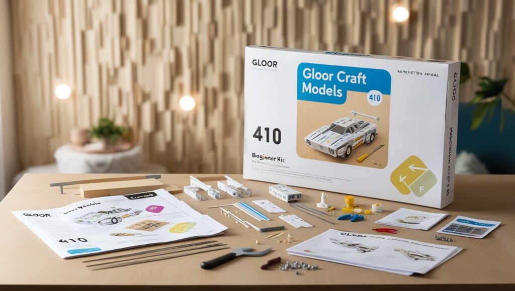 Is the Gloor Craft Models Kit 410 suitable for beginner hobbyists?