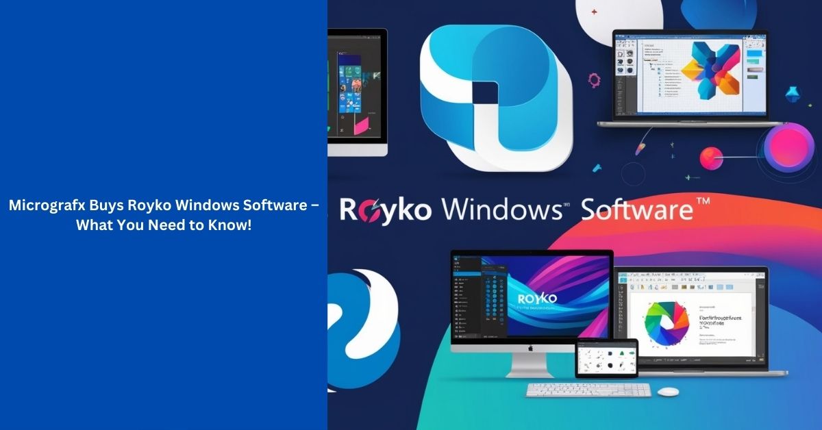 Micrografx Buys Royko Windows Software