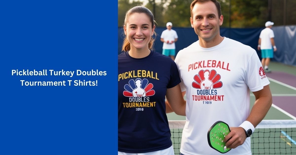 Pickleball Turkey Doubles Tournament T Shirts