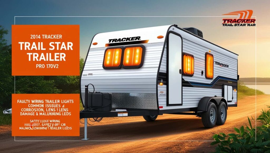 What Are Common Issues With The 2014 Tracker Trail Star Trailer Model Pro 170v2 Trailer Lights?