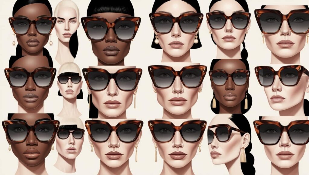 What Face Shapes Suit The Alexander Mcqueen Am0148s 62mm Sunglasses Best?