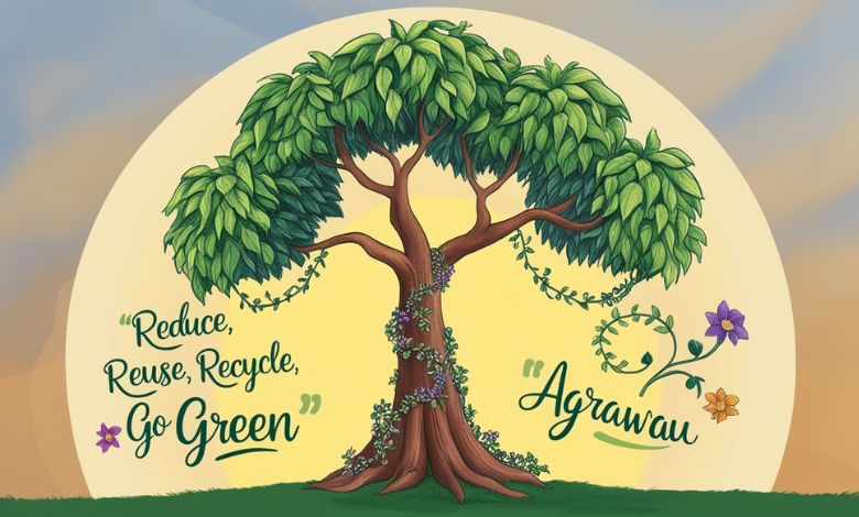 What role does Agrawau play in promoting environmental sustainability?