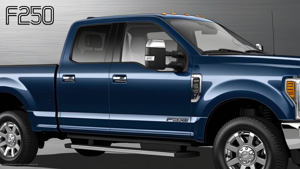 Why Do Some F250 Models Feature Horizontal Handles Instead Of Vertical Ones?